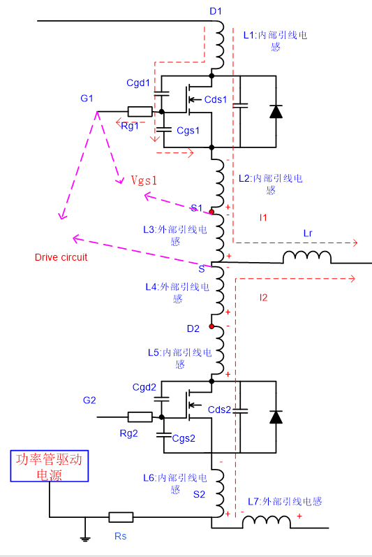 半桥LLC电路中功率管驱动的尖峰-半桥llc能做多大功率6