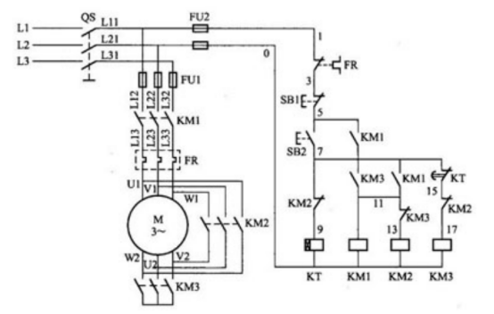 三相异步电动机控制电路原理图解(二)