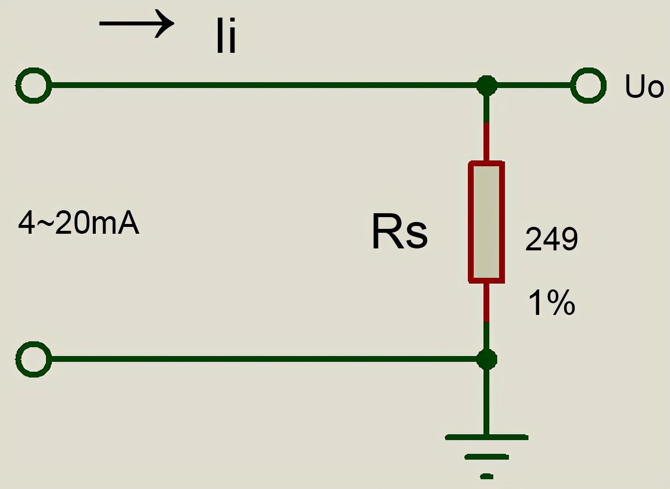 4~<b class='flag-5'>20mA</b>转0~5V的I/V转换电路设计(一)