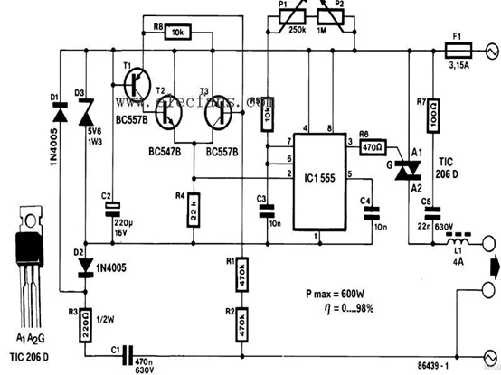 可控硅调压器怎么接线
