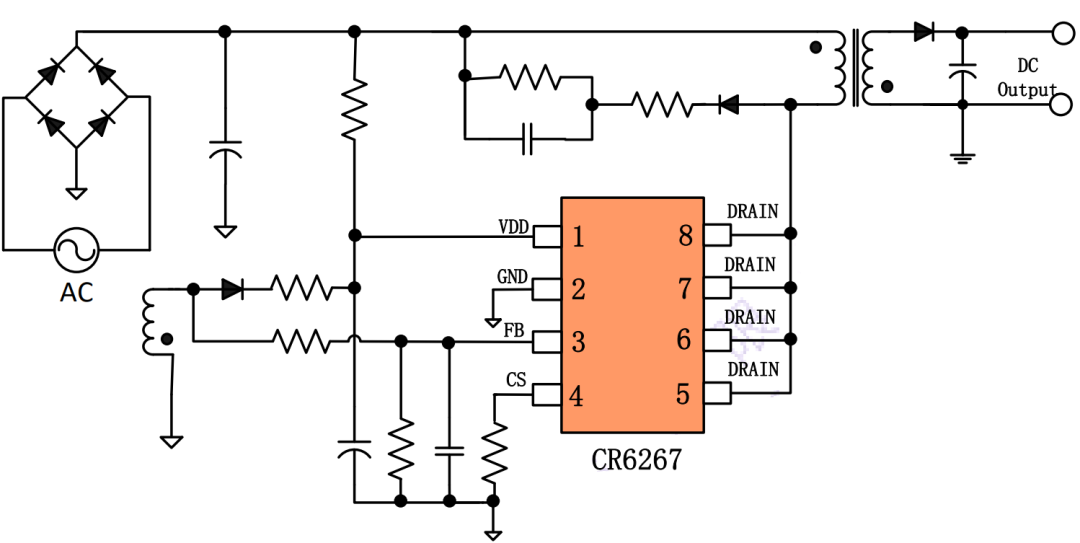 CR6267SH+CR3006能否替代这两款电源IC？实测数据有答案