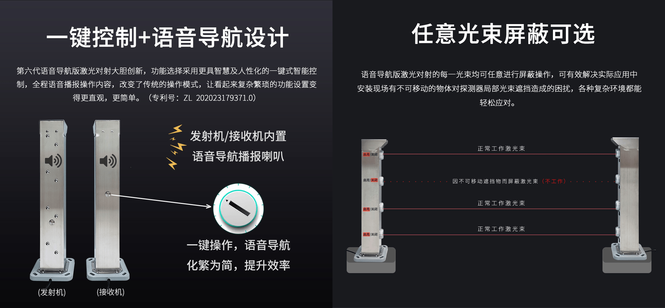 语音提示操作的激光对射，你了解多少？