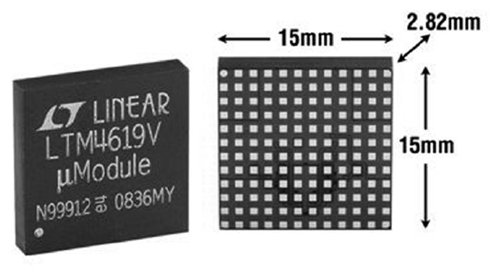 双输出μ模块DC/DC稳压器可从4.4V至5.26V输入产生高效率5A输出