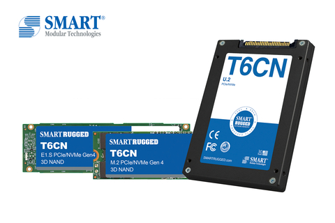 SMART Modular世迈科技<b class='flag-5'>推出</b>全新T6CN <b class='flag-5'>PCIe</b> NVMe <b class='flag-5'>SSD</b> 固态硬盘