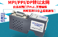 西门子PLC200 226PLC转以太网通过PPI-ETH-XD1.0集中采集不占用编程口同时与步科触摸屏通信