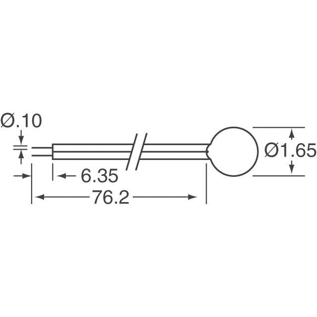 ntc熱敏電阻器amphenoladvancedsensorsmc65g503c