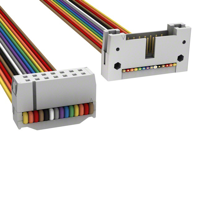 矩形电缆组件assmannh3bkh1406m