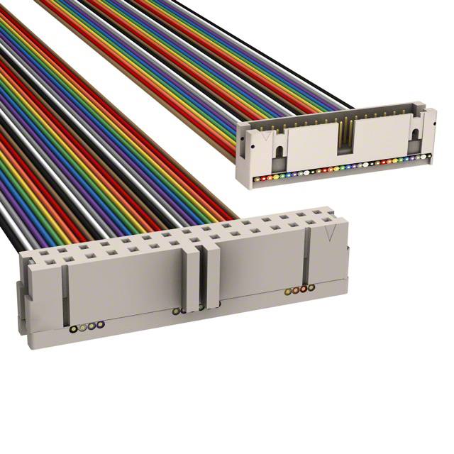 矩形电缆组件3mm3tkk3018r