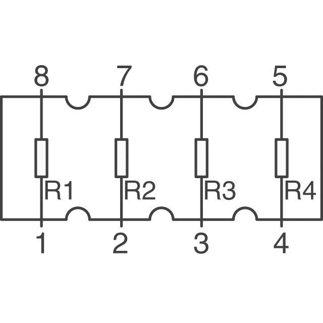 排阻yageo yc164-jr-07240kl