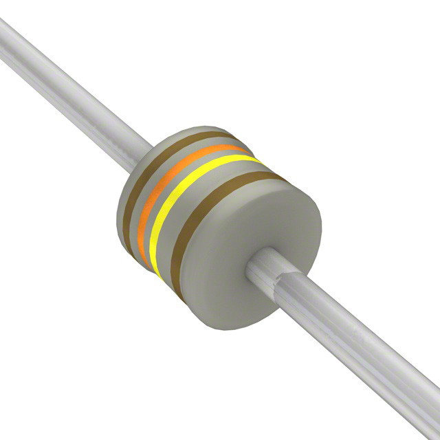 通孔电阻器teconnectivitypassiveproductlr0204f130k