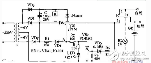 6v蓄<b>电池</b><b>充电器</b><b>电路图</b>（七款蓄<b>电池</b><b>充电器</b><b>电路图</b>详解）