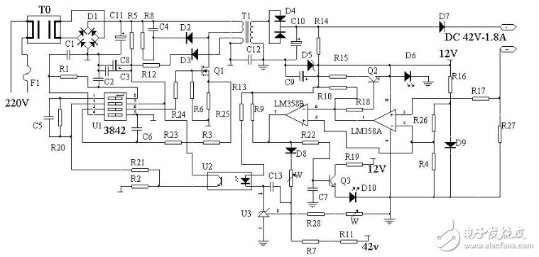 用lm358自制12v充电器（六款充电器电路详解...