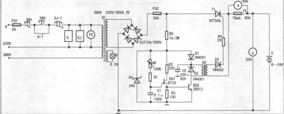 自制可调电流充电机（三款电路原理图详解）