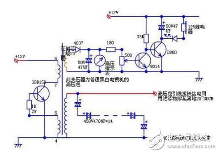 場管自激逆變器電路圖文詳解