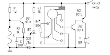 断线<b class='flag-5'>报警器</b><b class='flag-5'>电路</b>图大全（六款<b class='flag-5'>模拟</b><b class='flag-5'>电路设计</b><b class='flag-5'>原理图</b><b class='flag-5'>详解</b>）