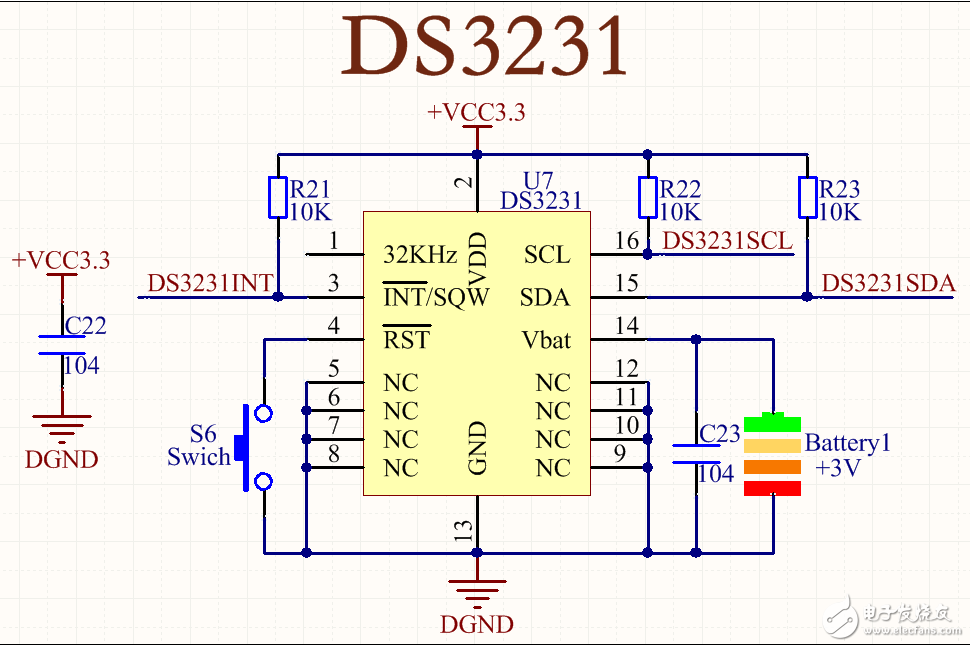 ds3231时钟模块怎么用_DS3231的操作与使用