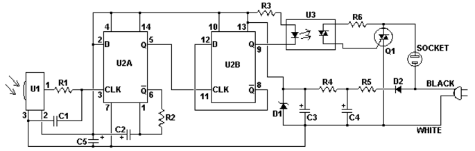 紅外線遙控開關電路圖大全（六款模擬電路設計原理圖詳解）