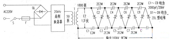 高頻高壓發(fā)生器原理