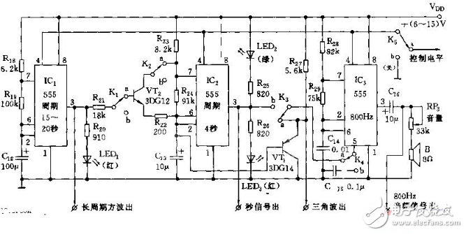 簡易信號發生器電路圖大全（八款簡易信號發生器電路設計原理圖詳解）