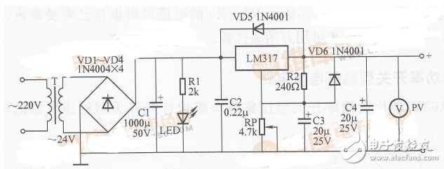 最簡單的穩(wěn)<b class='flag-5'>壓電路</b>圖大全（六款最簡單的穩(wěn)<b class='flag-5'>壓電路設(shè)計</b>原理圖詳解）