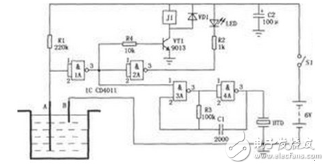 高低<b class='flag-5'>水位</b>控制<b class='flag-5'>電路圖</b>大全（六款高低<b class='flag-5'>水位</b>控制<b class='flag-5'>電路</b><b class='flag-5'>原理圖</b>詳解）