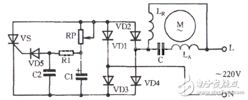 晶閘管調速電路圖大全（包括LM324\晶閘管無級調光調速電路原理圖）