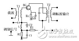 調幅發射機電路圖大全（振幅調制/鎖相環/晶體管發射機電路圖詳解）