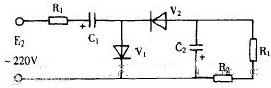 直流二倍压<b class='flag-5'>整流电路</b>图（多谐振荡<b class='flag-5'>电路</b>/时基<b class='flag-5'>电路</b>NE555/<b class='flag-5'>变压器</b>）
