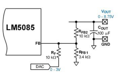 反馈引脚动态控制DC/DC转换器输出电压方法