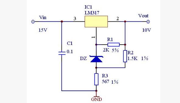 电压稳压器lm317应用电路图大全(十二款lm317典型应用电路)