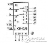 cd4053中文資料匯總（cd4053引腳圖及功能_工作原理及典型應用電路）