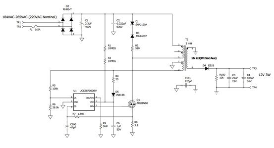 AC-DC应用中实现偏置电源的3种选项