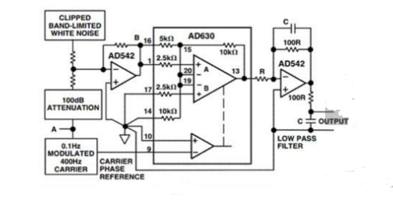 ad630應用電路圖大全（ad630相敏檢波/信號檢測/鎖相放大電路）