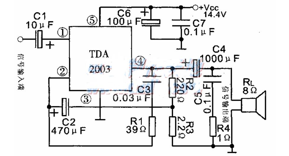 tda2003功放電路圖大全(四款tda2003功放電路)