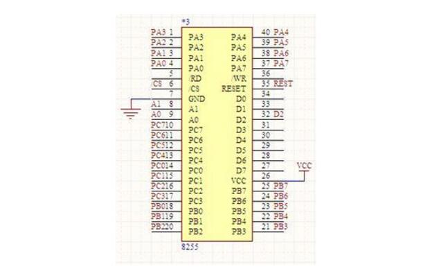 8255芯片中文资料汇总（8255引脚图及功能_工作原理及应用电路）