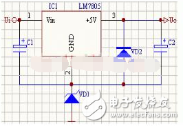 7905稳压电源电路图大全（LM7905/线性稳压电源/直流稳压/三端稳压器）