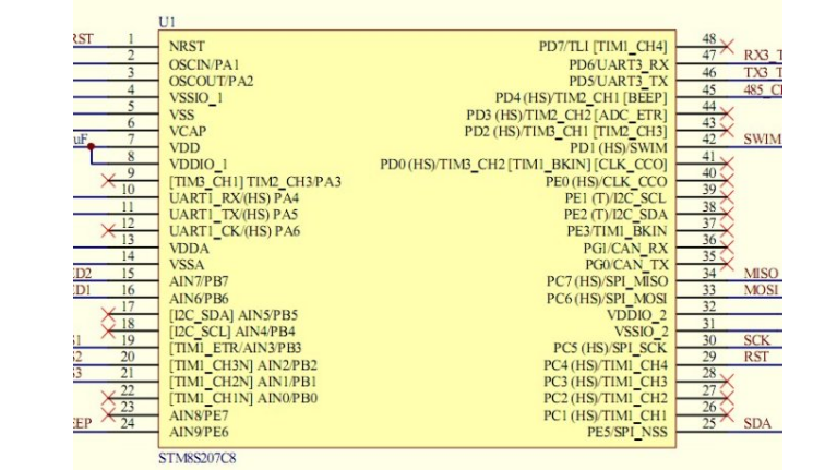 三分钟看懂stm8s单片机实现多通道转换