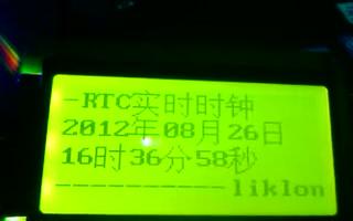 用 RL78/G13 开发板RTC产生时钟功能实现12864显示
