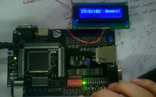 通过<b class='flag-5'>FPGA</b> <b class='flag-5'>DIY</b><b class='flag-5'>开发板实现</b><b class='flag-5'>LCD1602</b>时钟<b class='flag-5'>显示</b>