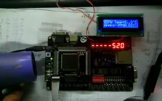 通过FPGA DIY开发板实现DS18B20的LCD显示