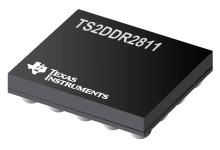 TS2DDR2811 具有低而平坦的导通电阻的 1GHz 带宽、8 位 SPST 开关