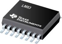 LM83 具有 SMBus 和 I2C 接口且兼容 ACPI 的三路远程和本地温度传感器