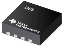 LM70 具有 SPI 接口的 ±2°C 温度传感器