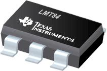 LMT84 具有 AB 类输出的 LMT84 - 1.5V、SC70、多增益模拟温度传感器