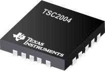 TSC2004 具有 SPI 串行接口的毫微瓦功耗触摸屏控制器