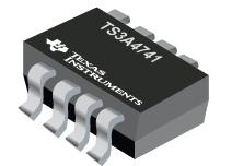 TS3A4741 0.8Ω 低电压单电源双路 SPST 模拟开关