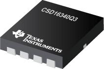 <b class='flag-5'>CSD16340Q3</b> <b class='flag-5'>25V</b> <b class='flag-5'>N</b> 通道 <b class='flag-5'>NexFET</b>? 功率 <b class='flag-5'>MOSFET</b>