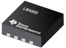 LM4809 具有低電平停機模式的 LM4809 雙路 105mW 耳機放大器