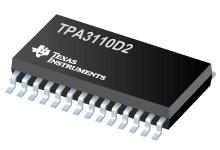 <b>TPA3110D2</b> 具有 SpeakerGuard (<b>TPA</b>3110) 的 15W 无滤波器 D 类立体声放大器