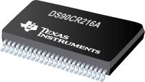 DS90CR216A +3.3V 上升沿數據選通 LVDS 接收器 21 位頻道鏈接 - 66 MHz